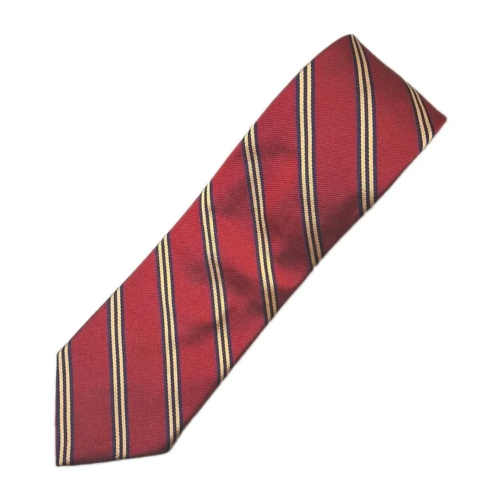 Brooks Brothers Mens Silk Tie Workwear Necktie Formal